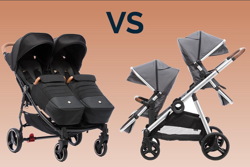 What Double Pram Is Best? Side by Side vs Tandem Pram Comparison Guide ...