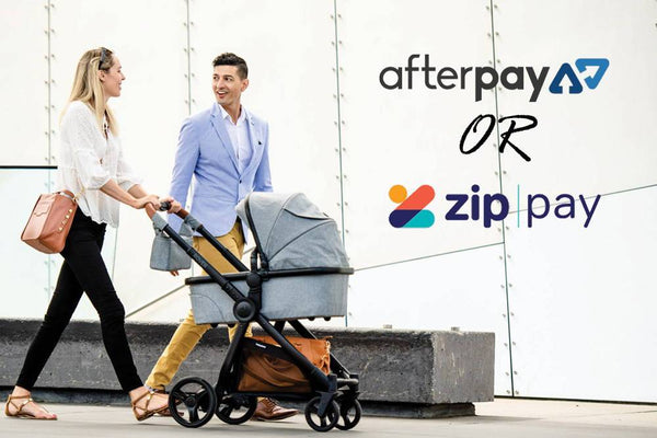Looking to Afterpay or ZipPay your pram? Follow this handy guide to decide which instalment plan is right for you